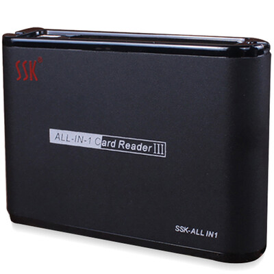 

Biao Wang SSK Mini ALL IN ONE aluminum card reader SCRM025