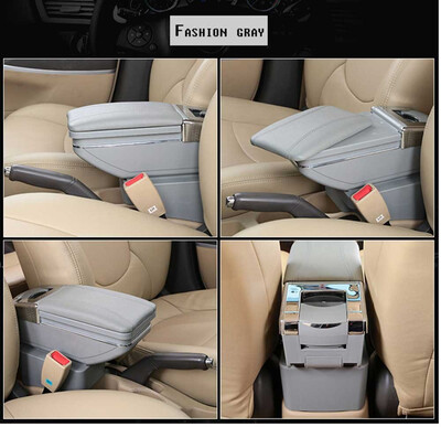 

Vtear for VW Touran armrest box central Store content box products interior Armrest Storage car-styling accessories part 16-18