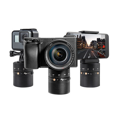 

FeiyuTech Motorized Panoramic Time Lapse Tripod Head Rotator Autorotation Stand with Variable SpeedDirectionBuilt-in Rechargeabl