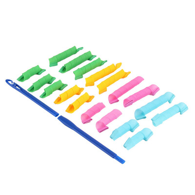 

18pcs DIY Magic Circle Hair Styling Roller Curler Tool For Spiral Curls