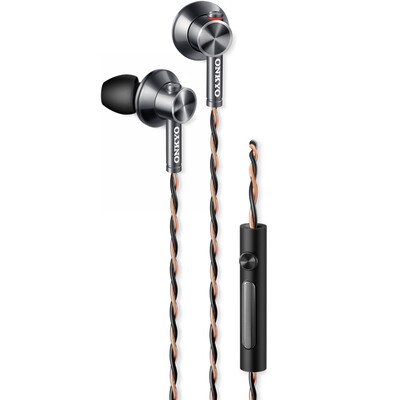 

Onkyo (ONKYO) headphones in the ear HiFi with wheat wire control E700 (black