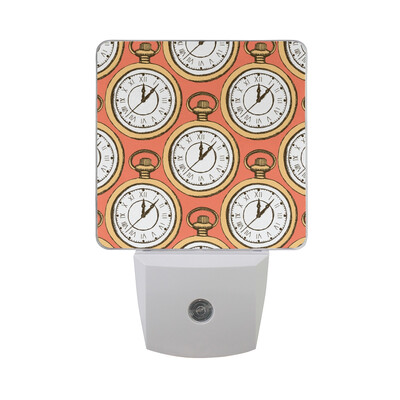 

ALAZA LED Night Light With Smart Dusk To Dawn SensorOld Wooden Door Plug In Night Light