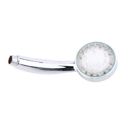 

2 Types LED Shower Head Handheld Sprinkler Temperature Automatic Changing Bright Light Water Bathroom Home Shower Head