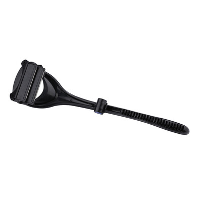 

Male Back Hair Shaver Double Replaceable Blades Women Body Hair Remover Tool Plastic Long Handle Foldable