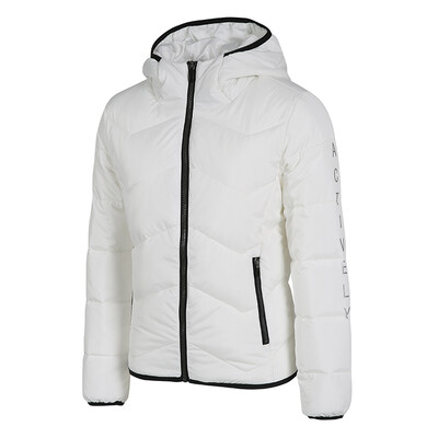 

PEAK Womens Winter New Warm Thick Cotton Coat Comfortable Sports Jacket DF584032 Pearl White  Code