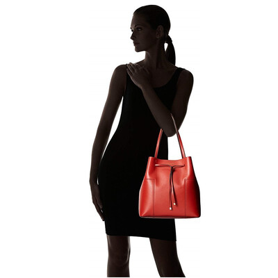 

New trend in 2018Block-t Drawstring Sienna Leather Womens Tote