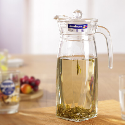 

【Jingdong Supermarket】 Lemei Luminarc 1.3  Prism Glass Kettle Cooler Cup Drink Juice Teapot Single Pack