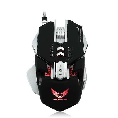 

Gaming Mouse Mechanical Game Mice Adjustable 3200DPI Programmable 7 Buttons LED Lighting USB Wired Mouse Gamer for PC Computer La