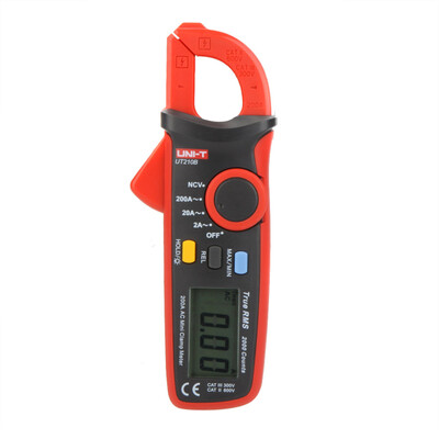 

UNI-T UT210B True RMS 200A AC Mini Clamp Meters Ammeter w NCV Test & LCD Backlight
