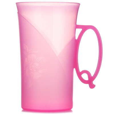 

Ailaiya availaiya colorful plastic mouthwash brush cup pink B1411