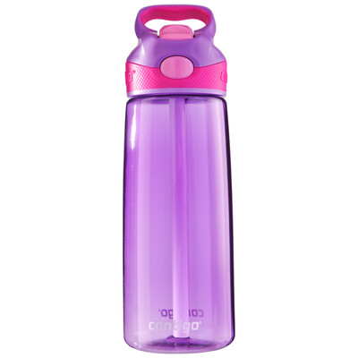 

Jingdong Supermarket] contigo single layer sports straw cup summer portable plastic cup 560ml sea water blue HBC-ADN034