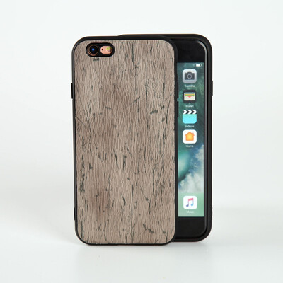 

Packages Cases For iPhone 6 6S 7 8 Plus X Xr Xs Max Case PU Leather Wood texture Soft TPU Silicone Shell Case PU Leather Wood text