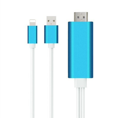 

HDMI Cable For Lightning to HDMI Cable HDTV TV AV Adapter USB Cable 1080P For iPad Air For iPhone X 8 7 7 6S Plus iOS
