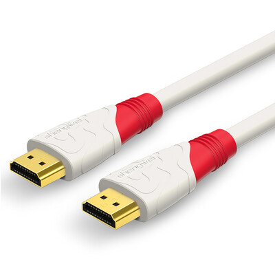 

Win (shengwei) HC-2100B Кабель HDMI версии 1.4 цифровой кабель высокой четкости 10 метров белый компьютерный проектор ТВ-кабель 3D-видео кабель