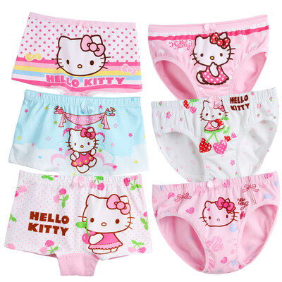 

HELLO KITTY children&39s underwear girls 6 put girls triangular angle shorts 112 color XL reference height 125-135