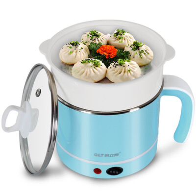 

QLT QLT-E1260 electric hot pot multi-functional electric cup student dormitory electric cooker mini cooking pot boiled egg whisk