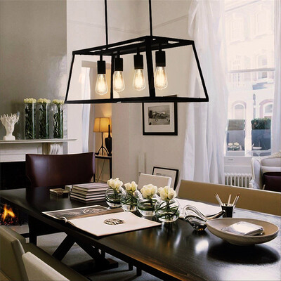 

SUPli 4 Pack LED Filament Bulb Dimmable 6W ST64 Vintage Edison Bulb 60W Equivalent LED Light