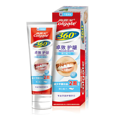 

Colgate Colgate toothpaste 360 ​​° comprehensive oral health toothpaste 140g Zhuo effect gingival whitening