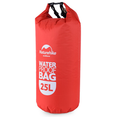 

NH outdoor 15-25 liters waterproof bag swim bag outdoor multi-purpose drift bag waterproof storage bag red 25L