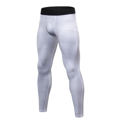 

Men Triangular pattern Running Pants For Elastic Sport Workout Training Pants Fitness Tight Sport Mens Leggings