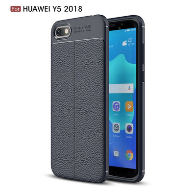 

Goowiiz Phone Case For Huawei Y5 2018Y5 Prime 2018Honor 8E Lite Enjoy7 Play Fashion Leather PU Pattern Silicone Prevent falling