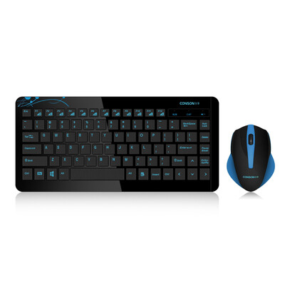 

Winon (Conson) CS1000 Mini Wireless Mouse & Mouse Set Slim Notebook Universal Black