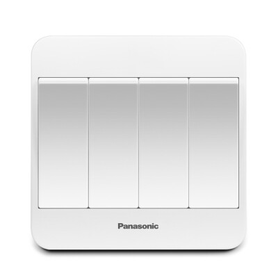 

Panasonic (Panasonic) 86-type switch socket 10A five-hole socket smart package eight loaded WQXC601 (elegant white