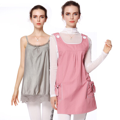 

Jing Qi JOYNCLEON Radiation Wearing Maternity Wear Silver Fiber Sling Garment Four Seasons Pink  Code jc8315B