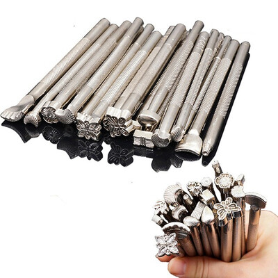 

20pcsset DIY leather carving tools handmade leather craft set Working Saddle Making carving Accessories