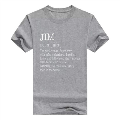

Adult Definition - First Name Jim Men T-Shirt Funny