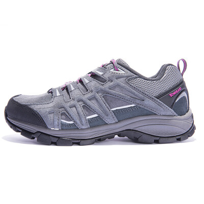 

Pathfinder TOREAD hiking shoes autumn&winter couples models outdoor non-slip wearable casual shoes KFAG92362 dark gray gorgeous purple female 36