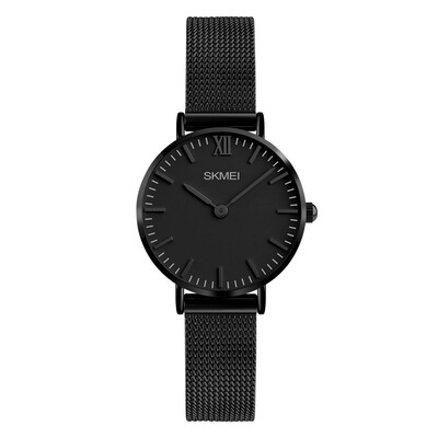 

SKMEI 3ATM Water-resistant Fashion Casual Watch Quartz Lover Watch Stainless Steel Wristwatch Men Women Relogio Musculino Unisex W