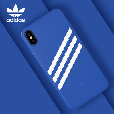 

Adidas new Apple iPhone Xs Max 65-inch mobile phone case protective sleeve fashion clover classic series anti-fall all-inclusive PU green