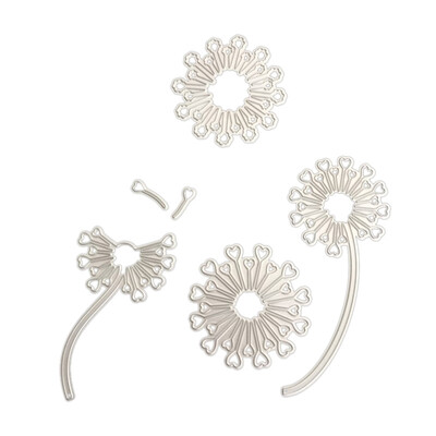 

UpperX Scrapbooking Dies Heart Flower border Cutting Dies Craft new Embossing Stamps Stencils Paper Card Making Template DIY