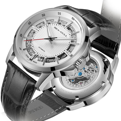 

Seagull SEAGULL2018 new arrival watch mens new hollow automatic mechanical watch casual fashion belt 519126067K