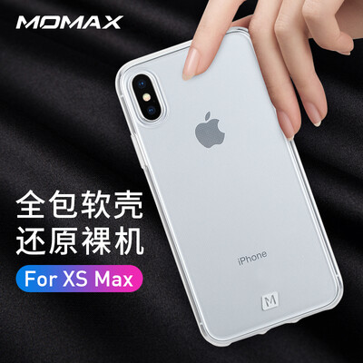 

MOMAX Apple XS Mobile Shell New iPhoneXS Mobile Phone Case TPU Transparent Soft Shell 58 inches