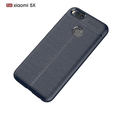 

Fivice Xiaomi MI A1mi5X case Luxury leather TPU silicone anti-fall soft shell phone case