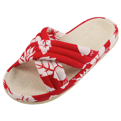 

Homix Summer Style Home Floor Slippers Red 38 yards