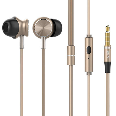 

Auriculares Subwoofer Headset UiiSii GT500 In-ear Earphones MP3 Music Playing Wired Earphone Earbuds for Mobile Phones Earpiece