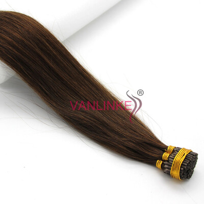

I Tip Stick Human Hair Extensions Keratin Stick Fusion Remy Human Hair Extensions 100s 4 Medium Brown