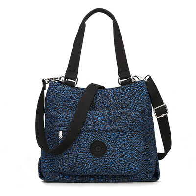 

Fetipu Findpop Ladies Shoulder Bag Повседневная женская сумка из нейлонового холста 64 полоски