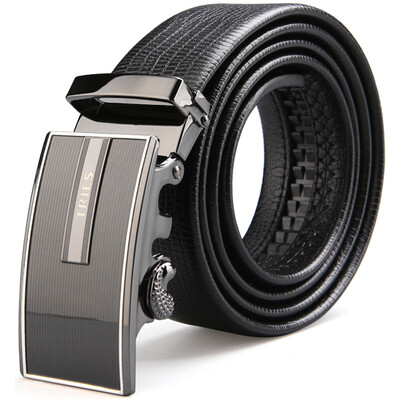 

Genius (TRIES) Belt Men's Automatic Belt Business Trousers 11630181-1 Black