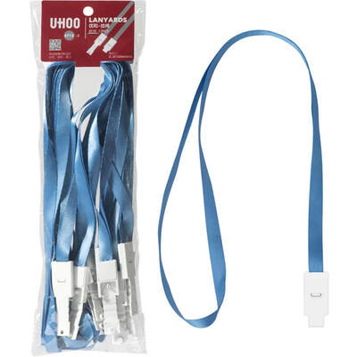 

Excellent (UHOO) 6712 candy color card sets lanyard gray blue thickened 12 / bag badge sling