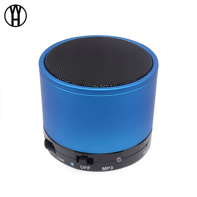 

WH S10 Speakers Mini Wireless Bluetooth Speaker for Phone PC with Mic Subwoofer Bluetooth Handsfree TF AUX Music Player Box