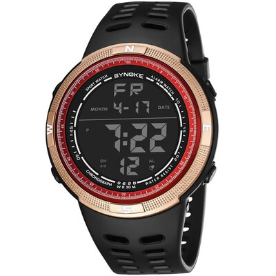 

Electronic watch mens personality trend student fashion outdoor sports electronic watch waterproof