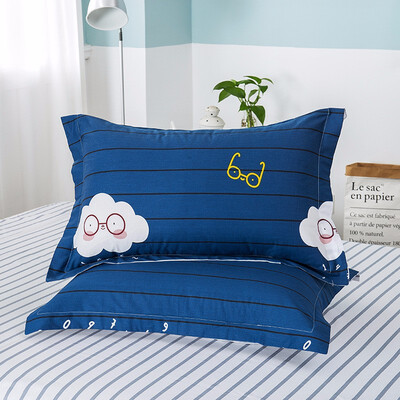

Home Textile Beauty Flower Brid Pattern Pillowcase 100 Cotton Bedding Pillow Cover Cartoon Animal Pillow Shams 48x74cm 2 Pieces