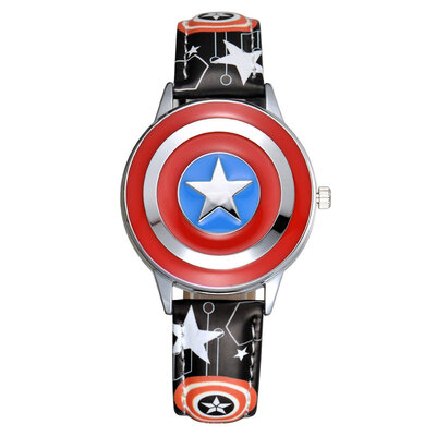 

Дисней Дисней дети смотреть Дисней Marvel Капитан Америка серии часы ремешок Ши Ин смотреть мальчик смотреть Marvel стол