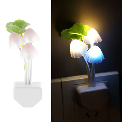 

LED 7 Цвет света Датчик Гриб лампы Night Light Подарочные Домашнее освещение США Plug