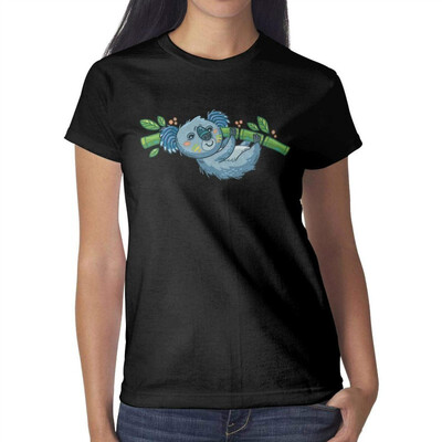 

Koala Back to School Koala Shirts for Women Custom Attractive Women Cotton t Shirts