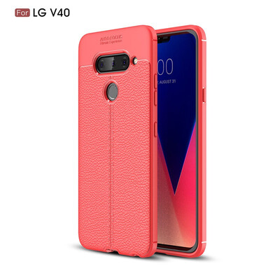 

Fecoprior Back Cover For LG V40 Case Soft TPU Silicon Fundas Coque Celulars